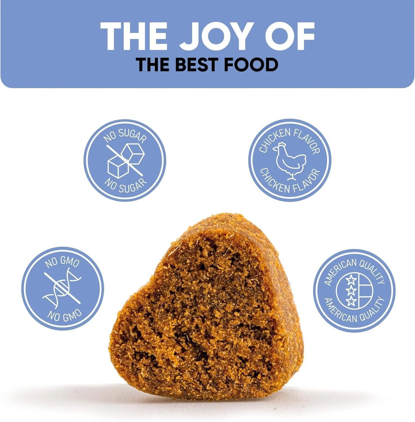 Natural Calming Chews for Dogs with Hemp Oil & Valerian Root Supports